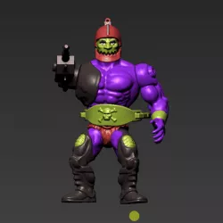Trapjaw He-Man Action Figure MOTU Style