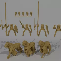 Undead Knight Miniatures Custamizable