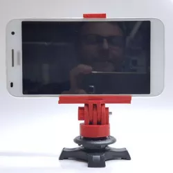 Universal phone tripod mount