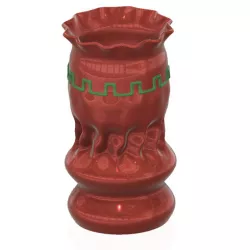 vase cup pot jug vessel spring forest for 3d-print or cnc