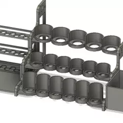 War Gaming Paint Racks