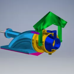 Water jet propulsion 60mm/Водометный движитель 60мм!