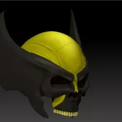 wolverine skull
