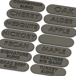 Wood Pellet Labels