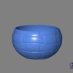 Woven Pattern Bowl