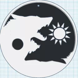 Yin Yang Wolf