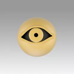 Yu Gi Oh Duel Monsters Maximillion J Pegasus Eye Cosplay Prop