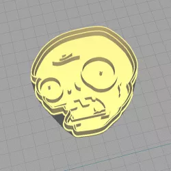Zombie - Plants vs Zombies - Cookie Cutter