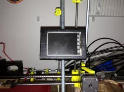3d printer touch panel mount easy install for use on reprap printers
