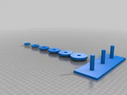 6 ring Tower Of Hanoi