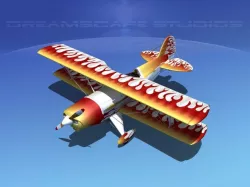 Acro Sport I Biplane 3D model
