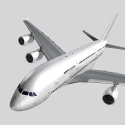 Airbus A-380 Generic livery 3D model