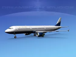 Airbus A321 JAB 3D model
