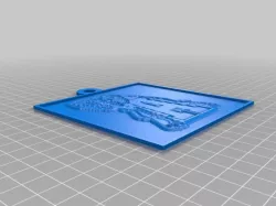 Alabama Lithopane Inverted