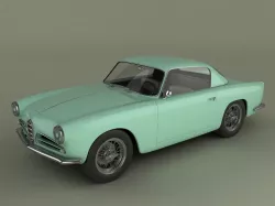 Alfa Romeo 1900 CSS 3D model