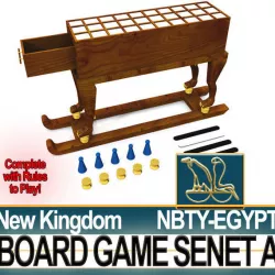 Ancient Egypt NK Board Game Senet A 3D model