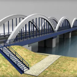 Arch Bridge 3D model