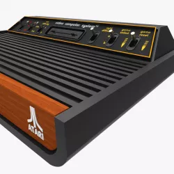 Atari 2600 Low-poly  3D model
