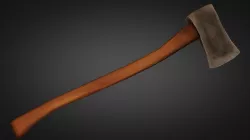 Axe Low Poly Low-poly  3D model
