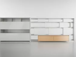 B and B bookcase 17 with books  3D model