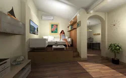 Bed Under floor - Cama bajo el suelo