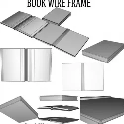 Book 3 Objects  3D model