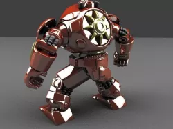 Buster Armor 3D model