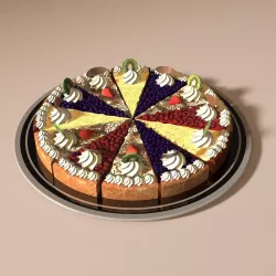 Cake 3D model