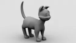 Cat model 3D model