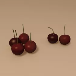 Cherry 3D model