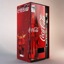 Coca cola  Vending Machine 3D model