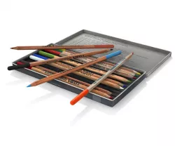 Colored pencils lyra 3D model