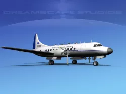 Convair T-29 RAAF 3D model