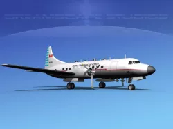 Convair T-29 Royal Canadian AF 3D model