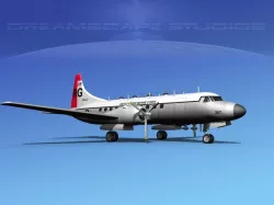 Convair T-29 US Marine Corps 3D model