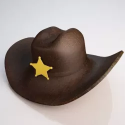 Cowboy Hat 3D model