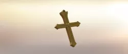 Cross keychain 