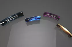 Curved Screen Televisions Low-poly  3D model