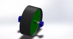 Drum for the endurance tire testing