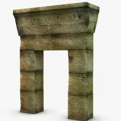 Egyptian Gate 3D model