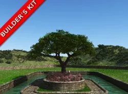 English Garden Masonry Curves Builders Kit 3D model