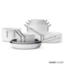 Eva Solo Trio cookware set 3D model