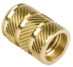 Fitsco "Mouldfit Range" - Brass Threaded Insert for Plastic