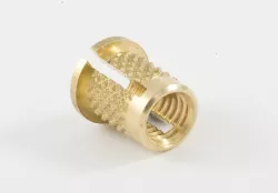 Fitsco "Pressfit Range" - Brass Threaded Insert for Plastic
