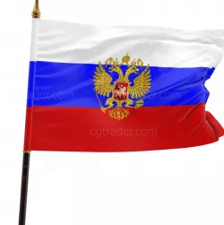 flag animation Low-poly  3D model