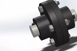flanged coupling