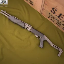 Franchi SPAS-12 3D model