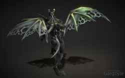 Gargoyle Low-poly  3D model