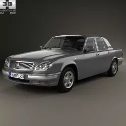 GAZ 31105 Volga 2005 3D model