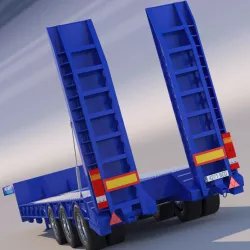 Gooseneck Trailer 3D model
